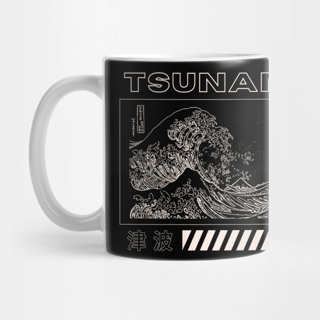 Japan tsunami by NexWave Store